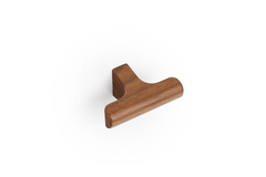T-knop HINOKI WOOD L60 hout walnoot